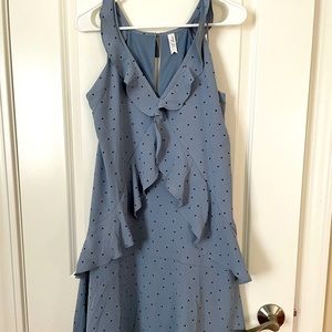 Cute blue polka dot dress